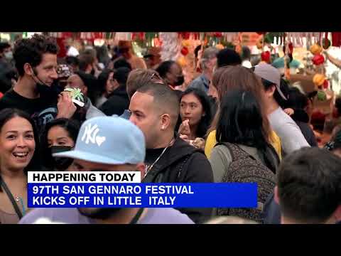 Feast of San Gennaro returns to Little Italy for 11-day celebration