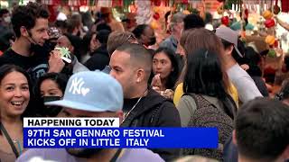 Feast of San Gennaro returns to Little Italy for 11-day celebration