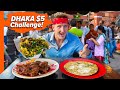 $5 Dhaka Street Food Challenge!! Bangladesh Food Bargains!!