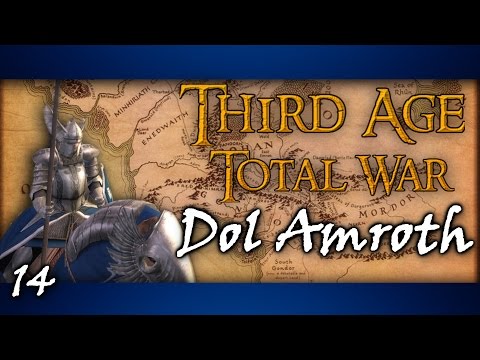 Third Age Total War: Divide & Conquer │ Dol Amroth #14 - Attacking Harad Forces