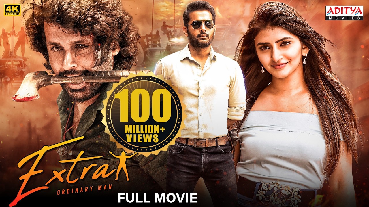 Extra Ordinary Man Hindi Dubbed Full Movie 2025 | Nithiin | Sreeleela | Rajasekhar | South New Movie
