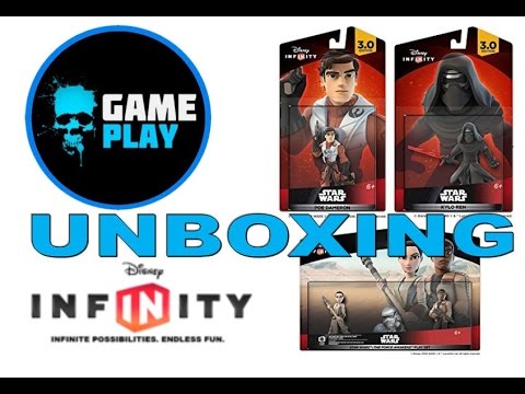 Disney Infinity 3 0 Star Wars The Force Awakens Play Set Level Pack KYLO Ren Poe Fin Rey