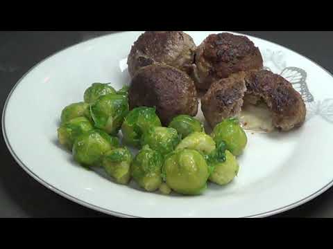 Polpette con cuore filante di mozzarella