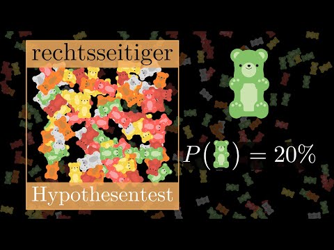 Rechtsseitiger Hypothesentest - Ablehnungsbereich und Entscheidungsregel | Visual X