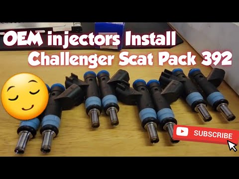 How to: Install Fuel Injectors on a Scat Pack 392 Dodge Challenger