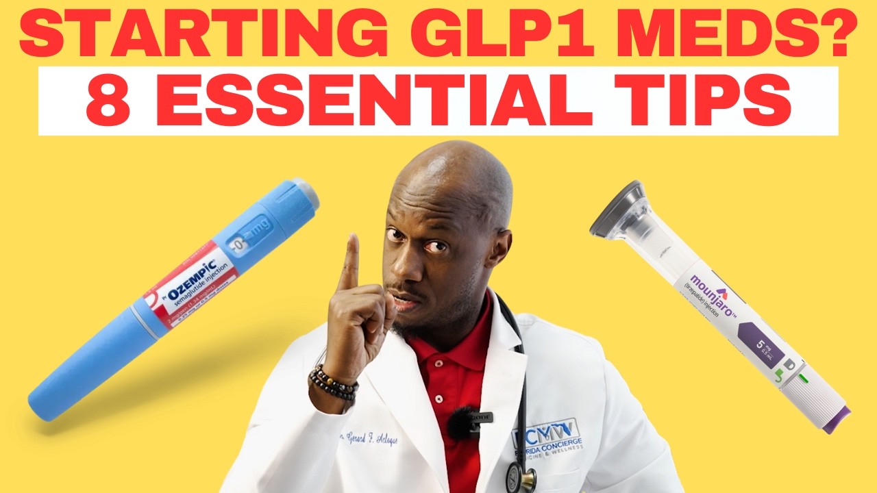 8 Tips BEFORE STARTING GLP-1 Medications for Weight Loss // Dr. G Explains