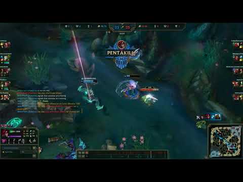 KATARINA PENTAKILL INSTANT ! (BATTLE QUEEN KATARINA SKIN)League of Legends