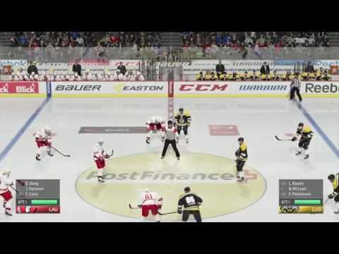 NHL 15 - HC Lugano vs Lausanne HC - #12 Swiss National League A [HD]