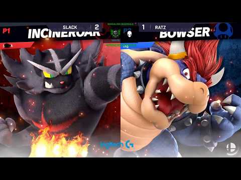 Slack (Jigglypuff/Incineroar) vs RatZ (Bowser) - ILG S3 Bangalore Qualifier - Smash Ultimate
