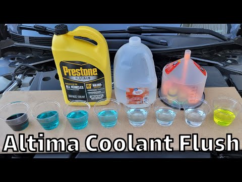 How to flush Antifreeze/Coolant for a Nissan Altima