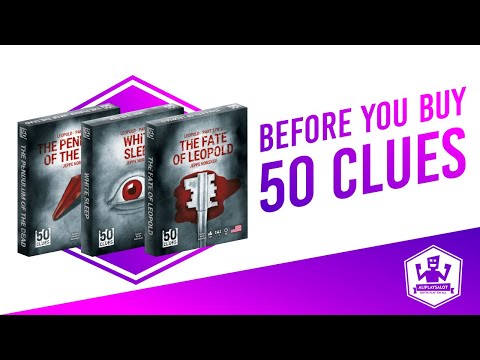 Before You Buy 50 Clues (Norsker Games) // Spoiler-free review by Ali Plays a Lot