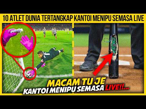 10 ATLET DUNIA TERTANGKAP KANTOI MENIPU MASA LIVE