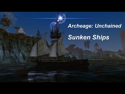 Archeage: Unchained - How to Do Sunken Ships (Basic Tutorial)