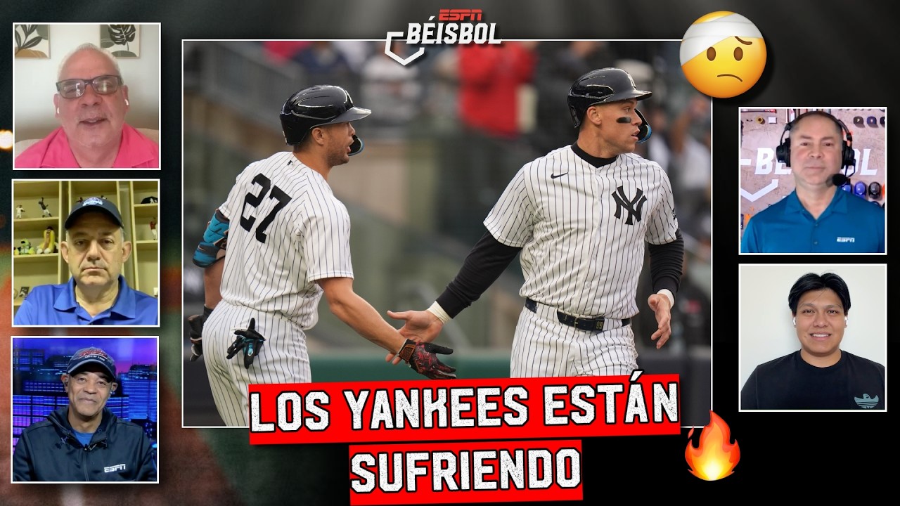 Las LESIONES de AARON JUDGE y GIANCARLO STANTON PREOCUPAN MUCHÍSIMO | ESPN Béisbol