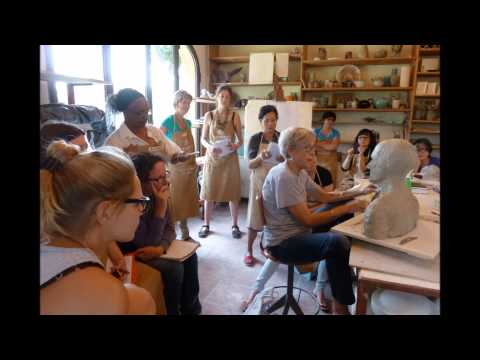 Tip Toland and Patti Warashina at La Meridiana