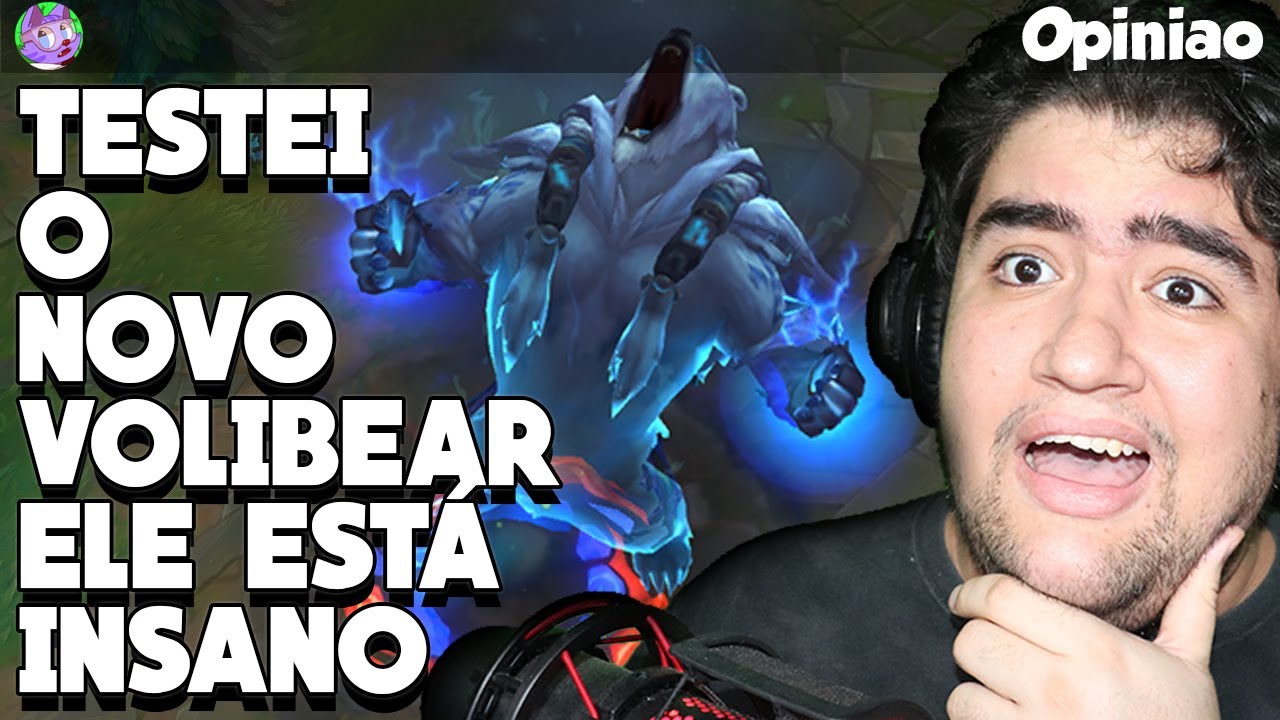 A NOVA ULTI DO VOLI É INSANA! TESTEI O NOVO VOLIBEAR NO PBE, FINALMENTE O REWORK ESTÁ DISPONIVEL!