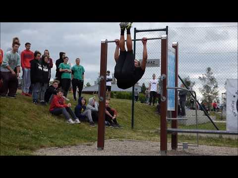 Seberevolta Brno - Exhibice Vojtův Parkour Jam 2017