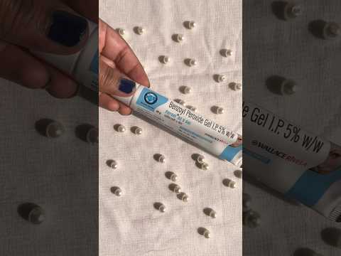 50mg benzoyl peroxide water based acne gel, packaging size: ...