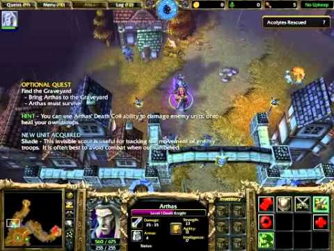 Warcraft 3 Speedrun Undead Campaign Mission 1