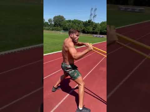 Karl Richard Frey judoka  morning uchikomi whit resistance belt! #shorts