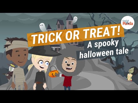 ハロウィンの英単語 (過去形) | 怖い物語！ (Halloween Vocabulary in English (Past Tense) | A Scary Story!)