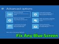 NEW UPDATED How To Fix Blue Screen Error In Windows 11 10 8 7