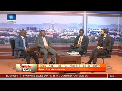 APC, PDP Disagree Over Rivers Bye-Election Pt.2 |Sunrise Daily|
