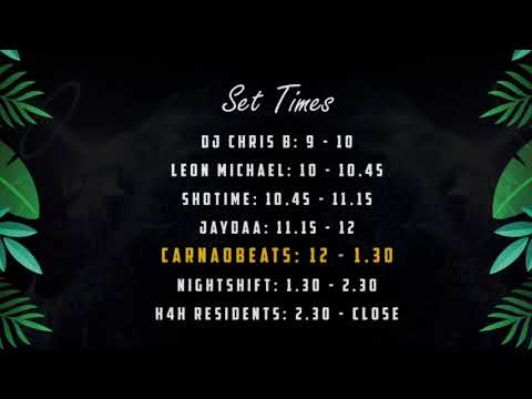 Carnao Beats B'Day Event - 17th Sept 2021 @ V-Bar Croydon