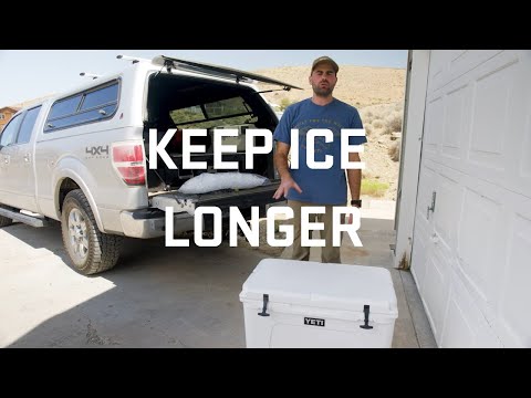 HOW TO Pack a YETI Tundra Cooler for the BEST ice retention with hunter Remi Warren