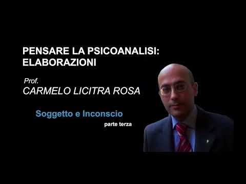 Soggetto e Inconscio   parte terza
