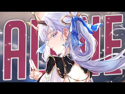 Nightcore - Alone (But it hits different) (Lyrics)