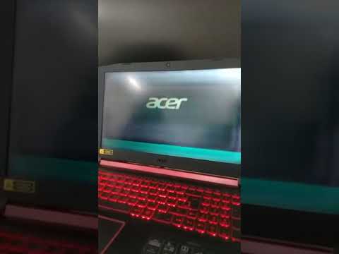 Acer Nitro 5 problema na tela