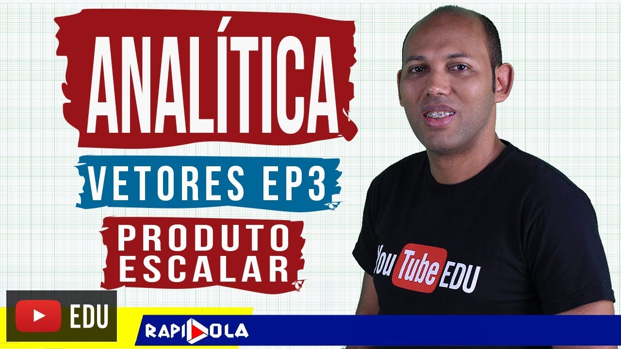Vetores - Produto escalar ou interno ✅ GEOMETRIA ANALÍTICA NO ESPAÇO