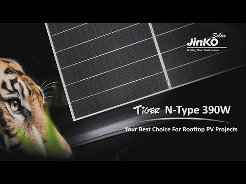 Tiger N-Type 390W Video For Australia