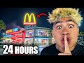 24 Hour Overnight Challenge In Worlds Biggest McDonalds