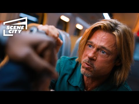 Bullet Train: Ladybug vs. Lemon Fight Scene (Brad Pitt, Brian Tyree Henry)