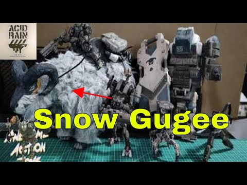 Acid Rain World Snow Gugee 1:18 scale action figure. Nice, but with the same gripes as the original.