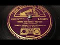 Tommy Dorsey - Robins And Roses - 78 rpm - His Master's Voice BD5087