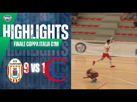 Futsal Final Four Coppa Italia C1M Finale - Villaspeciosa-Città di Cagliari 9-1 (Highlights)