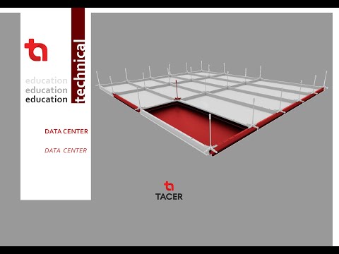 Data Center Suspended Ceiling System / Metal / TACER