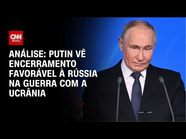 Análise: Putin vê encerramento favorável à Rússia na guerra com a Ucrânia | CNN PRIME TIME