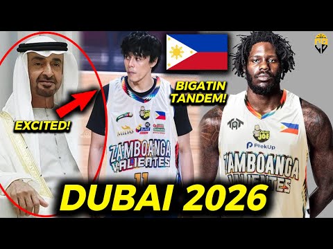 LAKAS ng PINAS! ROMEO kampi ang NO.1 PICK ng NBA sa Dubai Invitational! January 2026!