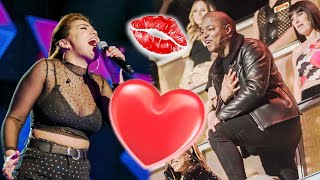 Camila Meza se presentó con &quot;Perdón, perdón&quot; de Ha-Ash y se ganó el corazón de Samuel Nascimento