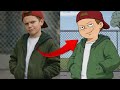 Recess Cartoon Vs Real Life