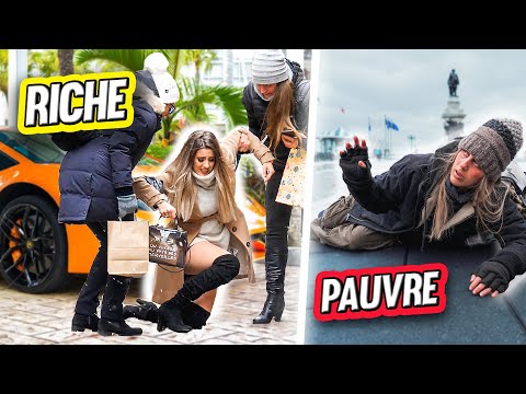 Riche VS Pauvre pendant une journée (Prank) | DENYZEE