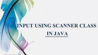 Input Using Scanner Class in Java #ShardaKarmakar #icse2022 #E-SHIKSHA
