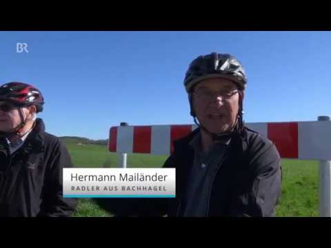 Bayerischer Radweg endet abrupt an Grenze zu Baden-Württemberg | BR24 | BR24