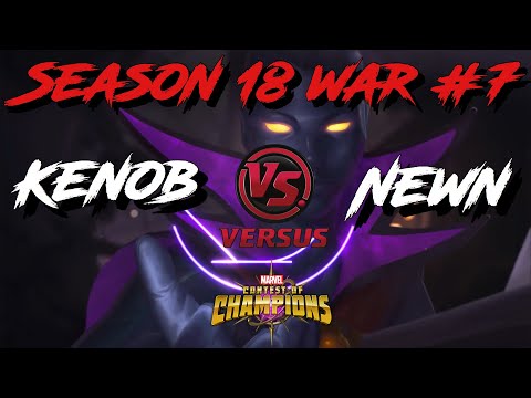 Alliance War | Season 18 War 7| KenOB vs NewN | Marvel Contest of Champions (MCOC)
