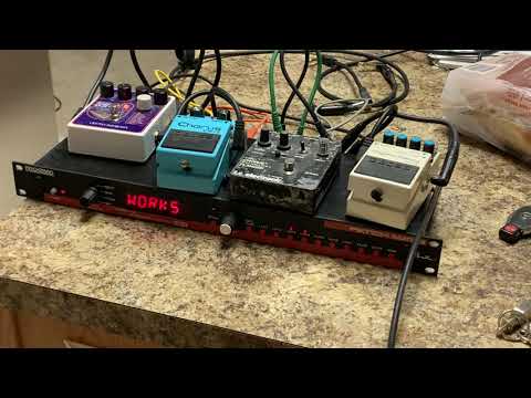 Rocktron Original Red Face Bradshaw Patchmate 1990s video added image 22