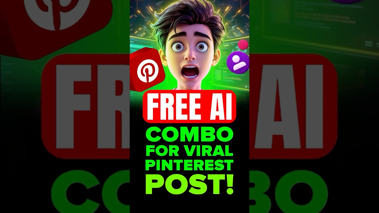 How I Made Viral Pinterest Pins With 3 Free AI Tools!
